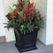 Mayne Fairfield 16x16 Square Planter - Black 5887-B - alternate 2